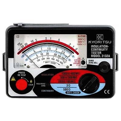 Kyoritsu 3132A Analogue Insulation Tester