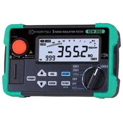 Kyoritsu 3552 Digital Insulation Resistance Tester